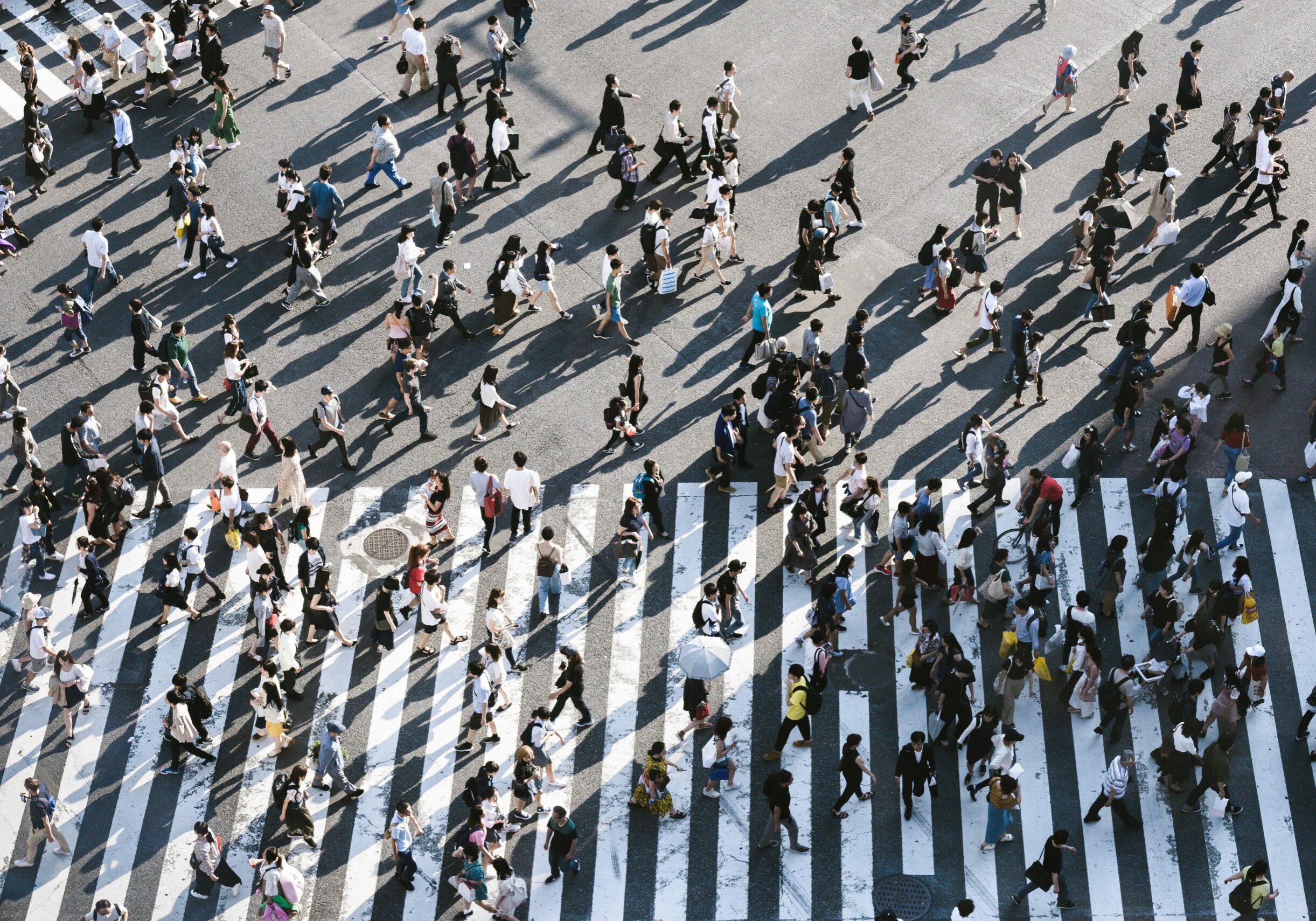 people on streets